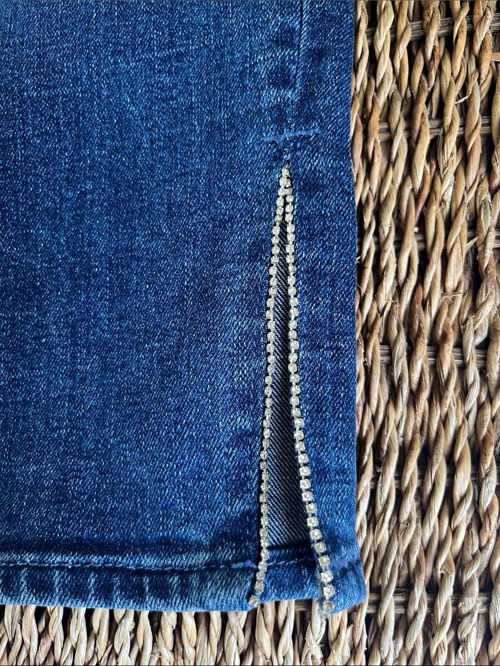 Women’s Talbots Slim Ankle Jean with ‘Diamond’ Accents